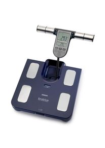 Omron, K&ouml;rper-Analyse-Waage &raquo;BF511 Ganzk&ouml;rpermessung mit klinischer Genauigkeit, 8 Sensoren&laquo; K&ouml;rper- & Viszeralfett, Muskelmasse, BMI & RMR, bis 150 