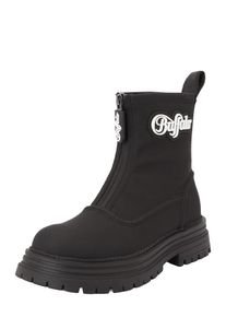 Buffalo Stiefelette 'Lennox' Damen, schwarz / wei&szlig;, Gr&ouml;&szlig;e 40