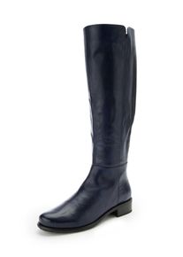 Josef Seibel - Langschaft-Stiefel Chiara, blau, Gr. 36, Weiter Schaft, Leder
