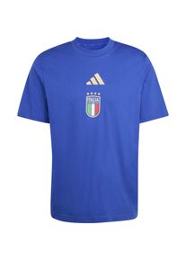Adidas FIGC DNA GR TEE T-Shirt Herren - Gr&ouml;&szlig;e M - blau