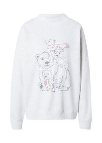 Hollister Sweat-shirt 'XMAS' Femme gris clair / gris fonc&eacute; / rose pastel taille L