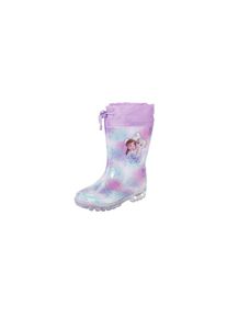 Disney, Unisex, Gummistiefel &raquo;FROZEN&laquo; mit cooler Blinkfunktion, lila, 24, Modischer Gummistiefel von Disney