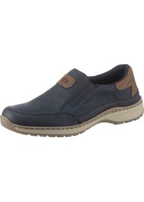 Rieker Herren Slipper mit Wechselfussbett marine