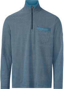 Marco Donati Herren Langarmshirt topas-meliert