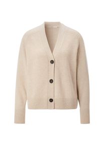 LANIUS Damen-Strickjacke Creme 38