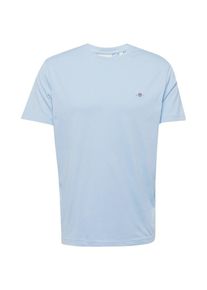 Gant, Hommes T-Shirt, bleu clair
