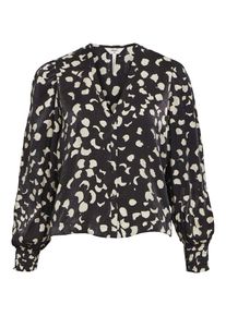 Object, Femmes Chemisier 'Omika', &eacute;cru / noir