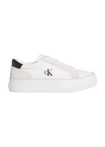 Calvin Klein Sneaker Damen, kitt / schwarz / wei&szlig;, Gr&ouml;&szlig;e 39
