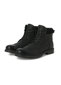 Jack & Jones JACK & JONES, Hommes Bottines &agrave; lacets 'JFWCRANFIELD', noir