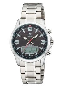 WITT Damen Herren-Funk-Solar-Chronograph, schwarz, Gr&ouml;&szlig;e 0, 50% Edelstahl, 50% Metall