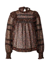 Neo Noir, Femmes Chemisier 'Harmon', marron / olive / baie / noir