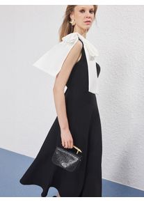 Trendyol Kleid Damen, schwarz / wei&szlig;, Gr&ouml;&szlig;e 38