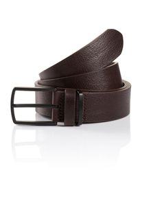 Tom Tailor, Hommes Ceinture 'HENRY LEA', marron