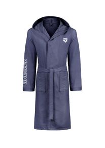 arena, Hommes Peignoires de bain de sport 'ZEAL', bleu marine / blanc
