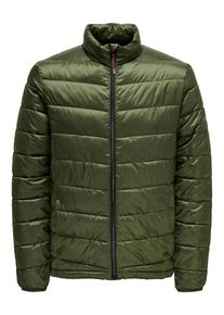 Only & Sons Only & Sons, Hommes Veste mi-saison 'Carven', olive / noir