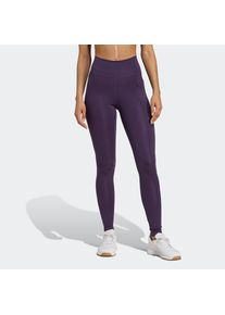 adidas Performance, Unisex, adidas Performance Trainingstights &raquo;OPT ESS ST 1/1&laquo;, aurora plum, L, N-Gr, Diese Leggings mit hohem Bund sind teilweise 