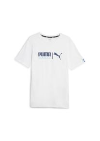 Puma, Hommes T-Shirt fonctionnel, bleu fonc&eacute; / blanc
