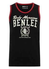 BEN LEE Benlee, Hommes T-Shirt fonctionnel 'Pittsfield', beige / rouge cerise / noir