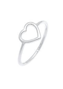 Elli Ring Herz Damen Gr&ouml;&szlig;e 54 silber