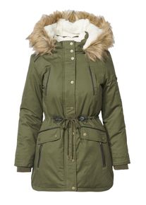 Koroshi Parka Damen Gr&ouml;&szlig;e L khaki