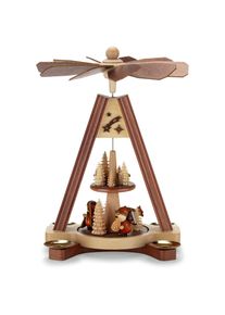 Saico GmbH Seiffen Tischpyramide traditionell zweist&ouml;ckig