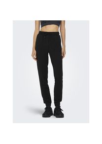 Only Play, Unisex, Only Play Jogginghose &raquo;ONPMELINA LIFE MW SLIM SWT CUFF PNT NOOS&laquo;, schwarz, XS (34), N-Gr, Sweathose von Only Play