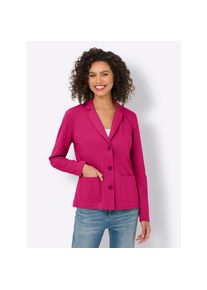 Heine, Unisex, Heine Jerseyblazer &raquo;Jersey-Blazer&laquo;, pink, 34, Trendstarker Casual-Look in schlichter Form