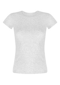 Hunkem&ouml;ller Hunkem&ouml;ller, Femmes Chemise de nuit 'Pointelle', gris