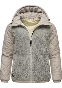Ragwear Funktionsfleecejacke 'Leeloo' Damen Gr&ouml;&szlig;e 4XL hellbeige