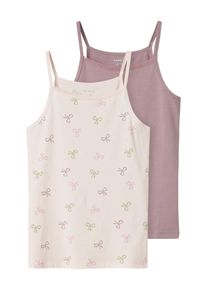 name it Unterhemd M&auml;dchen Gr&ouml;&szlig;e 116 oliv / mauve / rosa / pastellpink