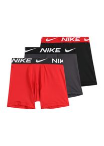 Nike Sportswear Boxershorts 'ESSENTIAL' Jungen Gr&ouml;&szlig;e 158/170 dunkelgrau / rot / schwarz / wei&szlig;