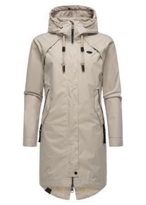 Ragwear Funktionsmantel 'Rejany' Damen Gr&ouml;&szlig;e XS beige / schwarz