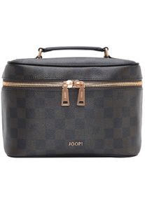 JOOP! Kosmetiktasche 'Cortina Piazza Flora' Damen Gr&ouml;&szlig;e One Size dunkelbraun / gold / schwarz