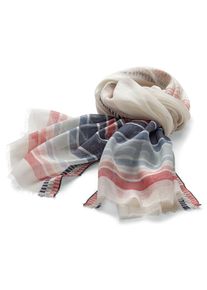 Blue Valley Damenschal Seide-Baumwolle Multicolor