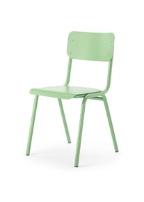 Stuhl Alu 2 Bla&szlig;gr&uuml;n RAL 6021