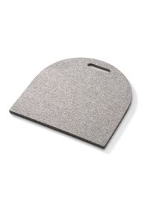 Haunold Sitzkissen Wollfilz Halbrund