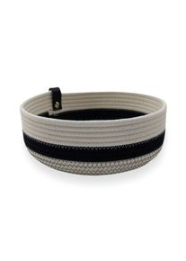 Korb Zickzack Klein Schwarz