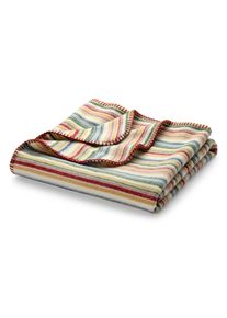 Steiner Kinder-Merinowolldecke Gestreift