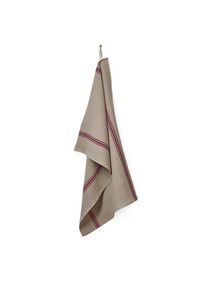 Charvet Editions K&uuml;chenhandtuch Leinen Streifen Natur