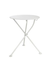 Demar Forge Balkonklapptisch Stahl Wei&szlig;