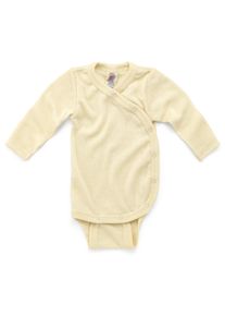 Engel Baby-Wickelbody Merinowolle-Seide Natur 62/68