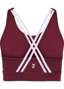 Hummel, Femmes Soutien-gorge de sport 'FLASH', baie / blanc