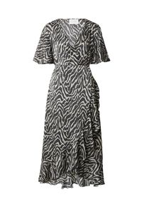 Sisters Point, Femmes Robe 'ECOA', gris argent&eacute; / noir