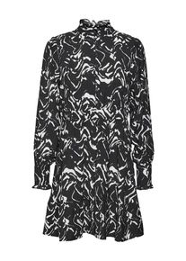 V&eacute;ro Moda VERO MODA Blusenkleid 'Cia' Damen, schwarz / wei&szlig;, Gr&ouml;&szlig;e XL
