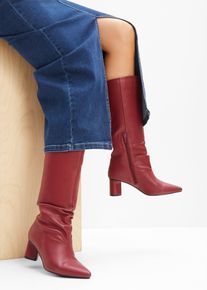 Stiefel in rot, Gr&ouml;sse 41, bonprix