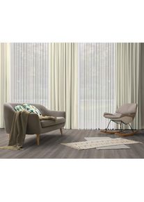 WIRTH, Vorhang &raquo;Dim out&laquo; Multifunktionsband 1 Stk. tlg., beige, Jacquard, Polyester