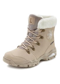 Lascana Snowboots Damen Gr&ouml;&szlig;e 37 beige Winterschuhe