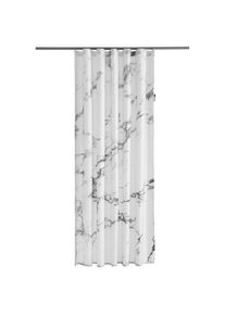 Kleine Wolke Duschvorhang , Anthrazit , Textil , Mauer , 180x200 cm , Textiles Vertrauen - Oeko-Tex&reg; , wasserabweisend , Heimtextilien, Badtextilien, Duschvorh&auml;nge