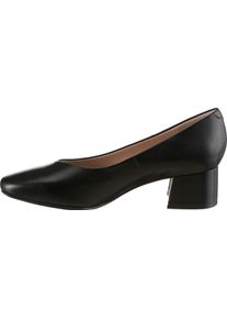 Caprice Damen Pumps mit Blockabsatz schwarz