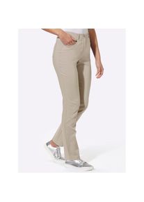 Classic Basics, Unisex, Webhose, beige, 19, Kurzgr&ouml;ssen, mit Schmetterlings-Applikation